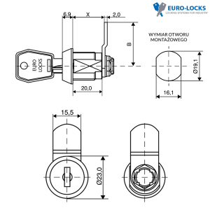 Euro-Locks 005 - vačka - C702